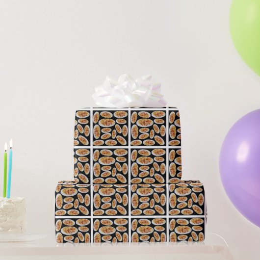 Papier Cadeau Motif Spaghetti (Cadeaux de fête)
