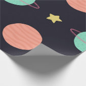 Papier Cadeau Motif spatial (Coin)