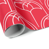 Papier Cadeau Motif Stingray (Coin rond)