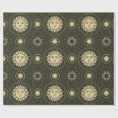 Papier Cadeau Motif Sun (Plat)