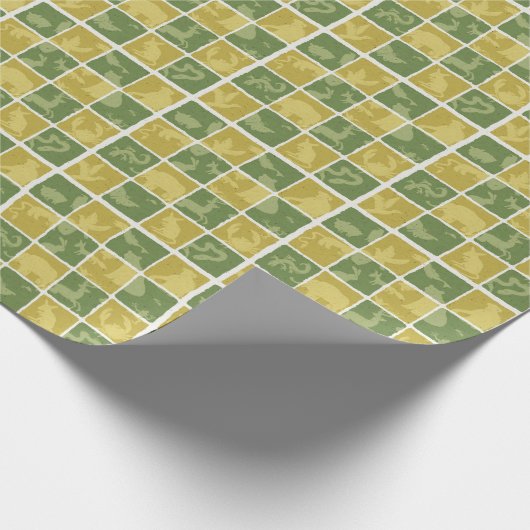 Papier Cadeau motif sur le thème du zoo (Coin)