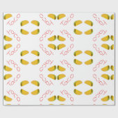 Papier Cadeau motif Taco le (Plat)