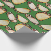 Papier Cadeau Motif Tacos et Burritos (Coin)