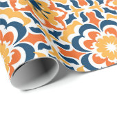 Papier Cadeau Motif Talavera (Coin rond)