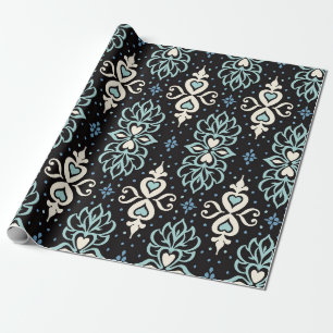 Papier Cadeau Motif Talavera. Azulejos portugal. ornam turc
