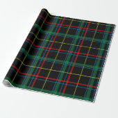 Papier Cadeau Motif Tartan (Déroulé)