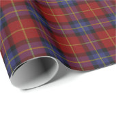 Papier Cadeau Motif Tartan (Coin rond)