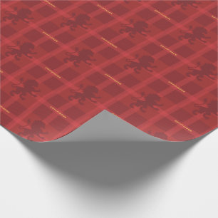 Papier Cadeau MOTIF Tartan GRYFFINDOR™