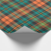 Papier Cadeau Motif tartan plaid (Coin)