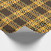 Papier Cadeau Motif tartan plaid (Coin)