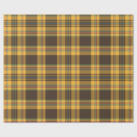 Papier Cadeau Motif tartan plaid (Plat)
