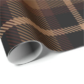 Papier Cadeau Motif tatan traditionnel (Coin rond)