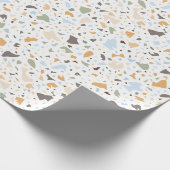 Papier Cadeau Motif Terrazzo (Coin)