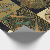 Papier Cadeau Motif textile Art nouveau Christopher (Coin)