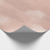 Papier Cadeau Motif Texturé Rose Tendre (Coin)