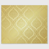 Papier Cadeau Motif thaïlandais suprême or arrière-terrain thaï, (Plat)