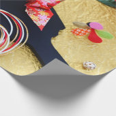 Papier Cadeau motif traditionnel de Japonais (Coin)
