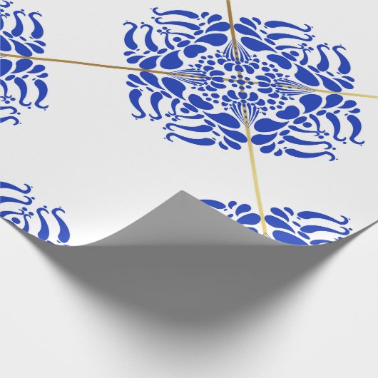 Papier Cadeau Motif traditionnel espagnol sans couture. Cérami e (Coin)