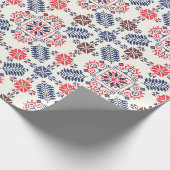 Papier Cadeau motif traditionnel roumain (Coin)