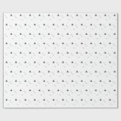 Papier Cadeau Motif triangle géométrique simple Abstrait (Plat)