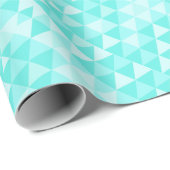 Papier Cadeau Motif triangle-point Abstrait (Coin rond)