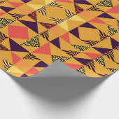 Papier Cadeau Motif triangle transparent arrière - plan abstrait (Coin)
