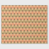 Papier Cadeau Motif triangles (Plat)