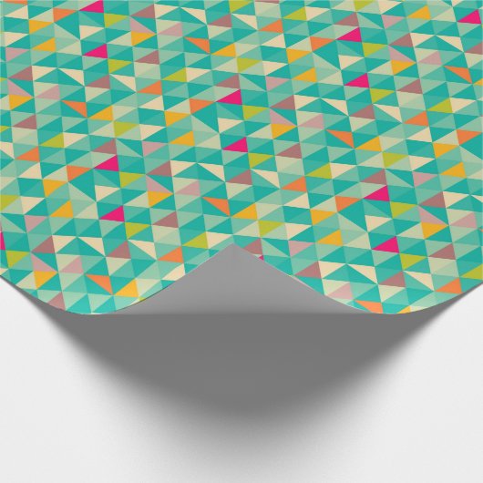 Papier Cadeau Motif triangles (Coin)