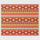 Papier Cadeau Motif tribal (Plat)