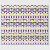 Papier Cadeau Motif tribal (Plat)