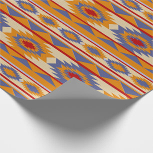 Papier Cadeau Motif tribal du sud-ouest