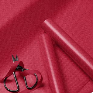 Papier Cadeau Motif tricoté simple rouge pour les fêtes de Noël