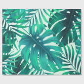 Papier Cadeau Motif tropical (Plat)