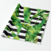 Papier Cadeau Motif tropical (Déroulé)