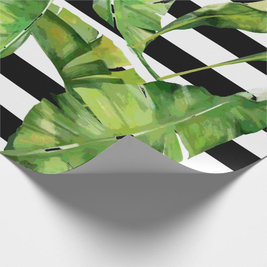Papier Cadeau Motif tropical (Coin)