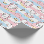 Papier Cadeau Motif Unicorn (Coin)