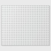 Papier Cadeau Motif unique Snowflake (Plat)