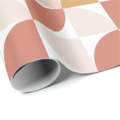 Papier Cadeau Motif vague (Coin rond)