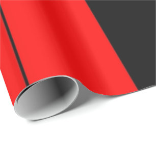 Papier Cadeau Motif vert noir rouge heureux de rayures de