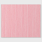 Papier Cadeau Motif vertical en rose (Plat)