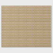 Papier Cadeau Motif Vin Rosé Or (Plat)