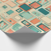Papier Cadeau Motif vintage (Coin)