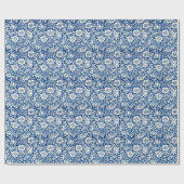 Papier Cadeau Motif vintage Blue Mallow (Plat)