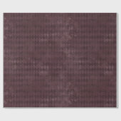 Papier Cadeau Motif vintage d'arlequin violet (Plat)