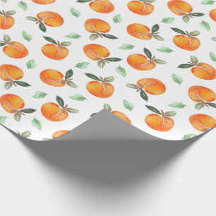 Papier Cadeau Motif vintage Peach