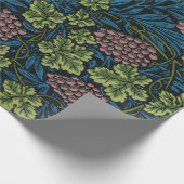 Papier Cadeau Motif viticole, William Morris (Coin)