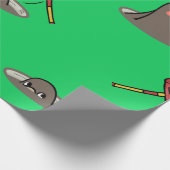 Papier Cadeau Motif Whack-A-Mole (Coin)