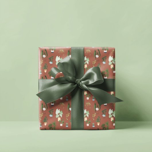 Papier Cadeau Motif Wild Cactus