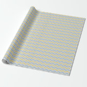 Papier Cadeau Motif Zigzag (Déroulé)