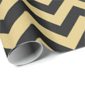 Papier Cadeau Motif Zigzag 4 (Coin rond)